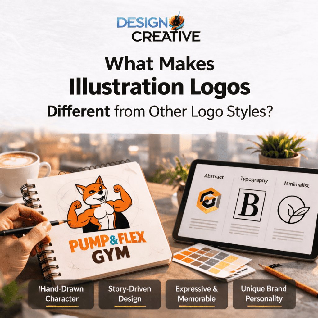 Types of Illustration Logo Design
