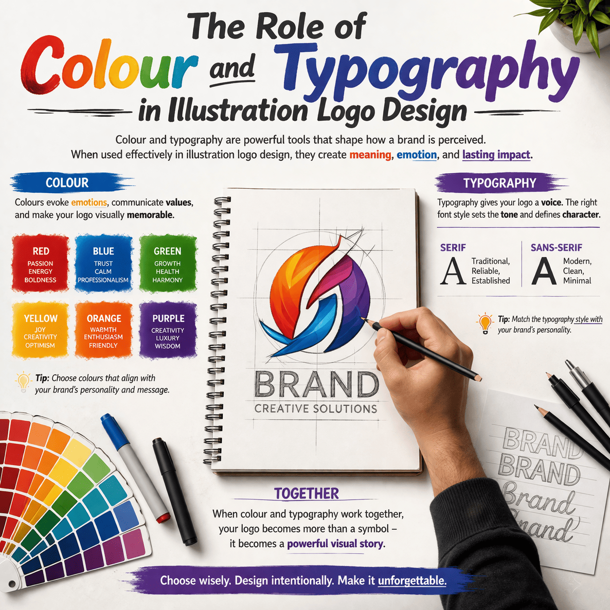 Types of Illustration Logo Design